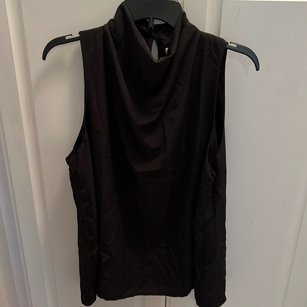 NWT Entro Black Blouse Size Large